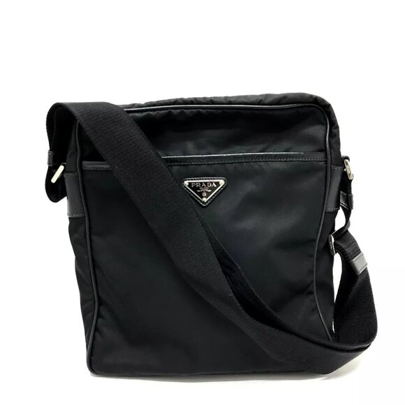 PRADA 2VH002 Renylon Triangle Logo Crossbody bag Shoulder Bag - Picture 1 of 15